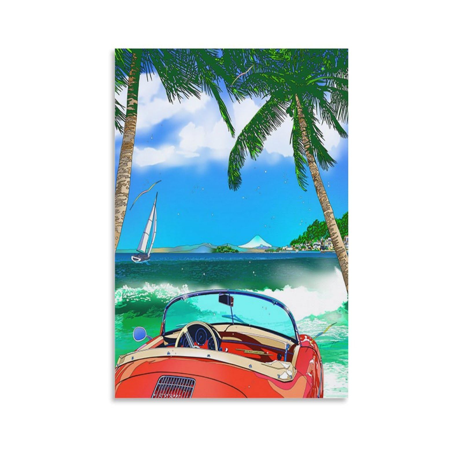 Amazon.co.jp: イラストレーター鈴木英人アートポスター (7